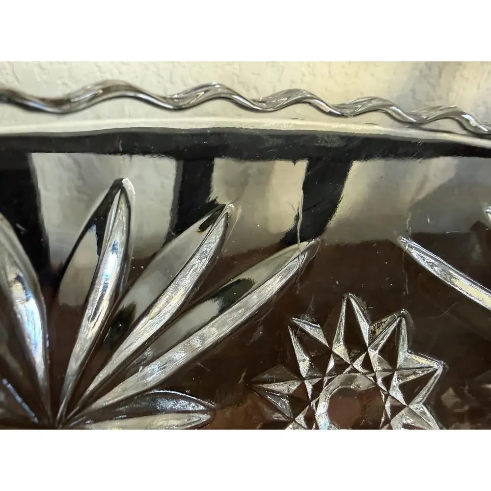 Vintage Anchor Hocking EAPC Glass Bowl 10.5